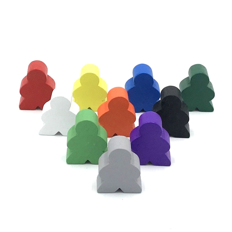 Chess Set Wooden - 10 sztuk duży rozmiar 20*23*10mm drewniane