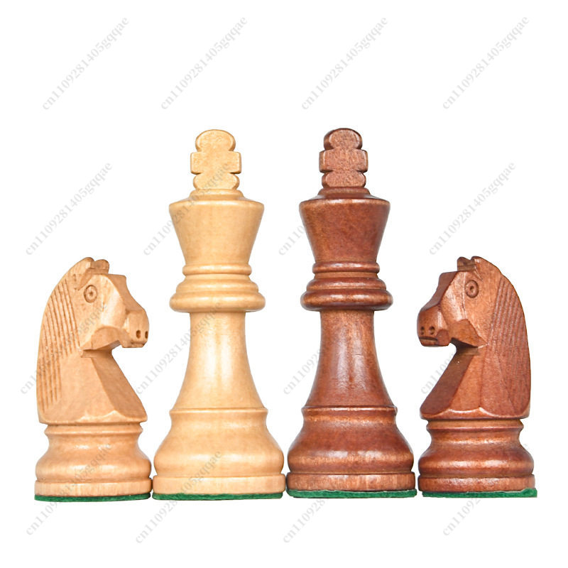 Chess Set Wooden - Zestaw szachowy Staunton Premium, 3,5-3,75 cala,