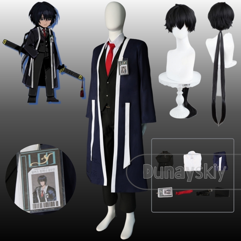 Board Game Anime - Peruka do cosplayu Kim z bambusową