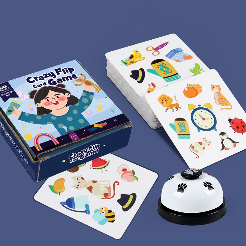 Cooperative Card Game - Pamięć dla dzieci dopasowywanie szalone karty