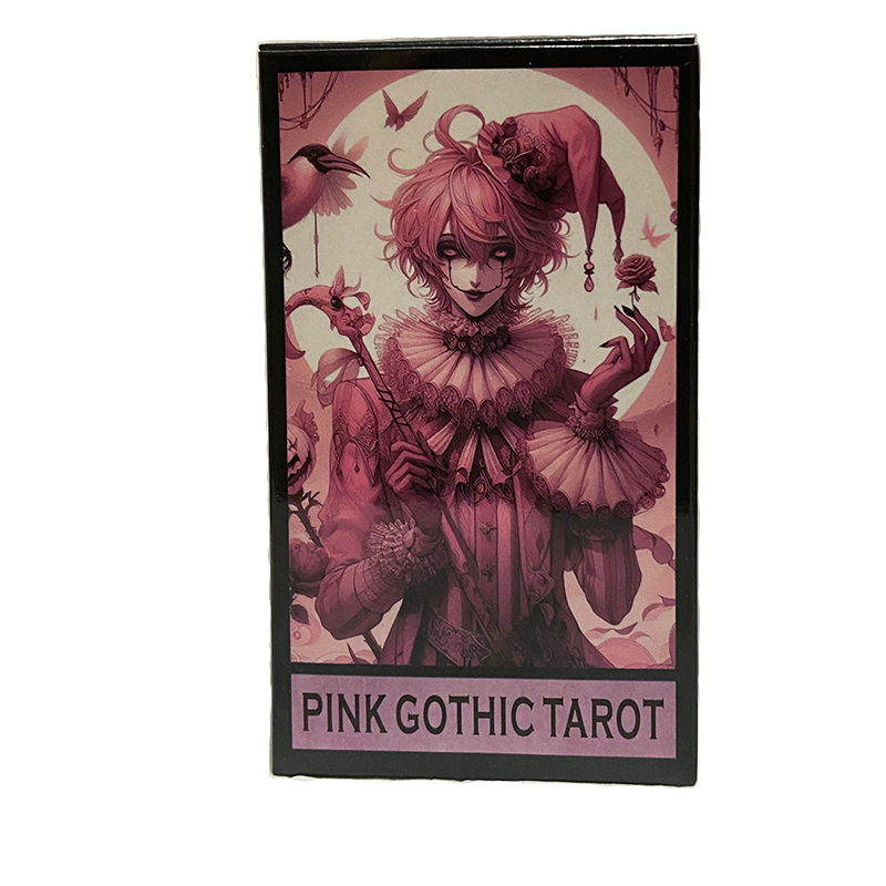 Board Game Life - Różowa gotycka talia tarotu, 78 kart,