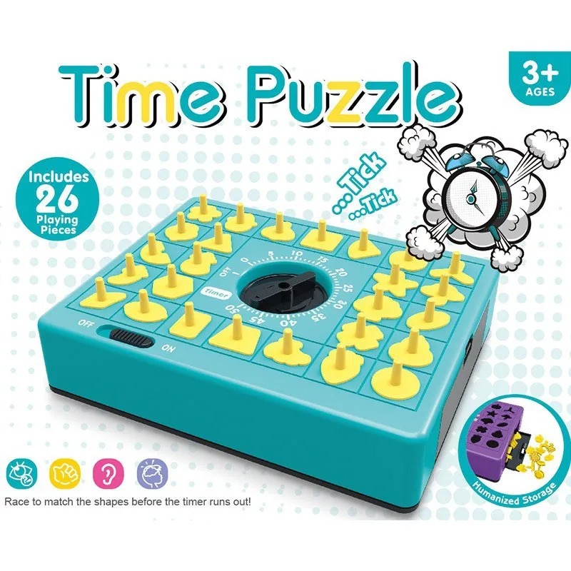 Board Game Zone - Zestaw edukacyjny dla dzieci: układanka z