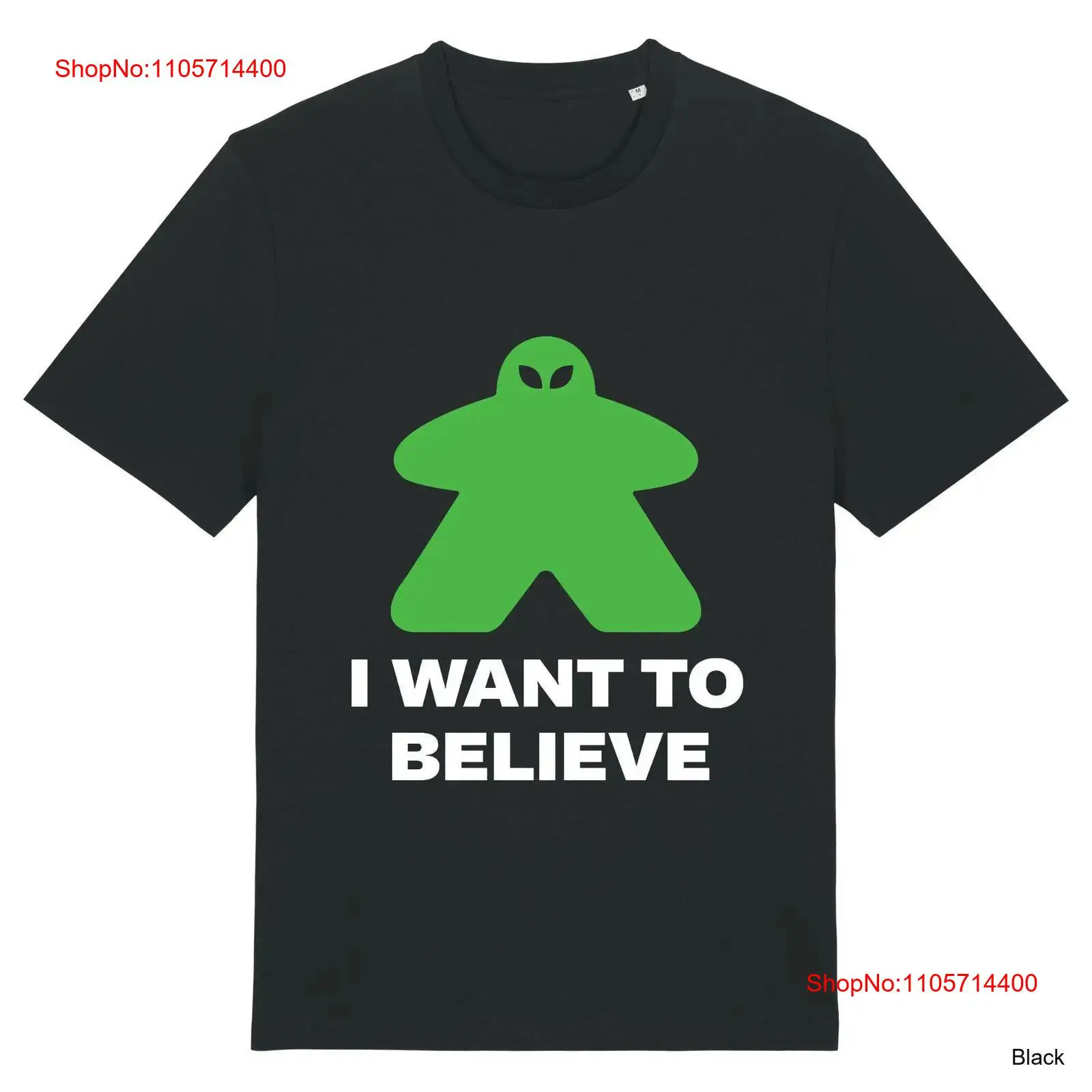 Board Game Geek - Koszulka Xfiles Alien Meeple Gra Planszowa