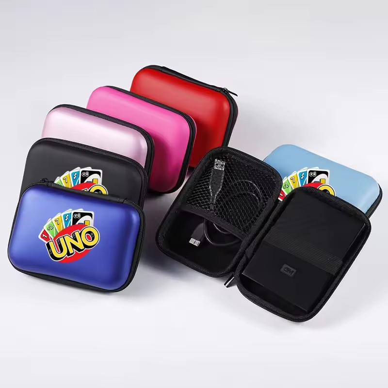 Cooperative Card Game - Pudełko podróżne UNO z zamkiem błyskawicznym,