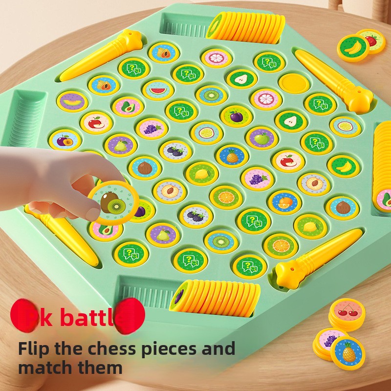 Board Game Flip 7 - Gra planszowa „Fruit Flip” na koordynację