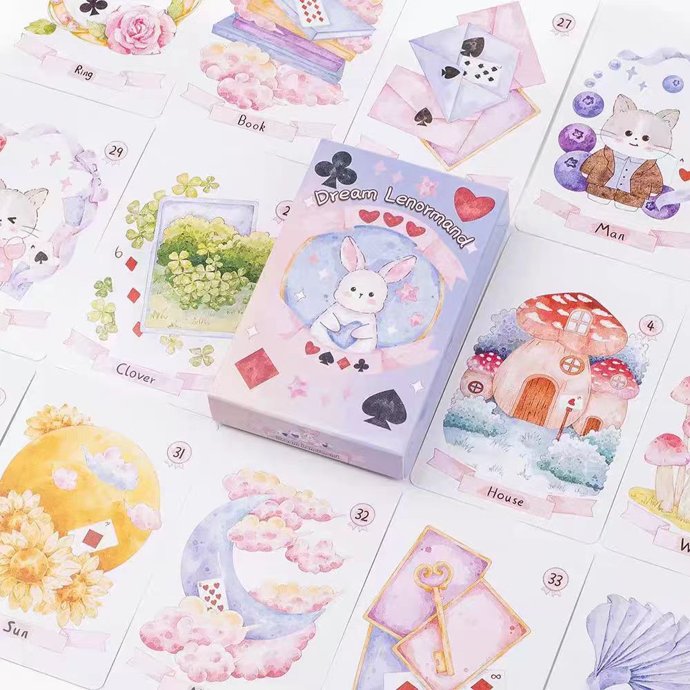 Karty Wyroczni Dream Lenormand – Board Game Life recenzja i cena