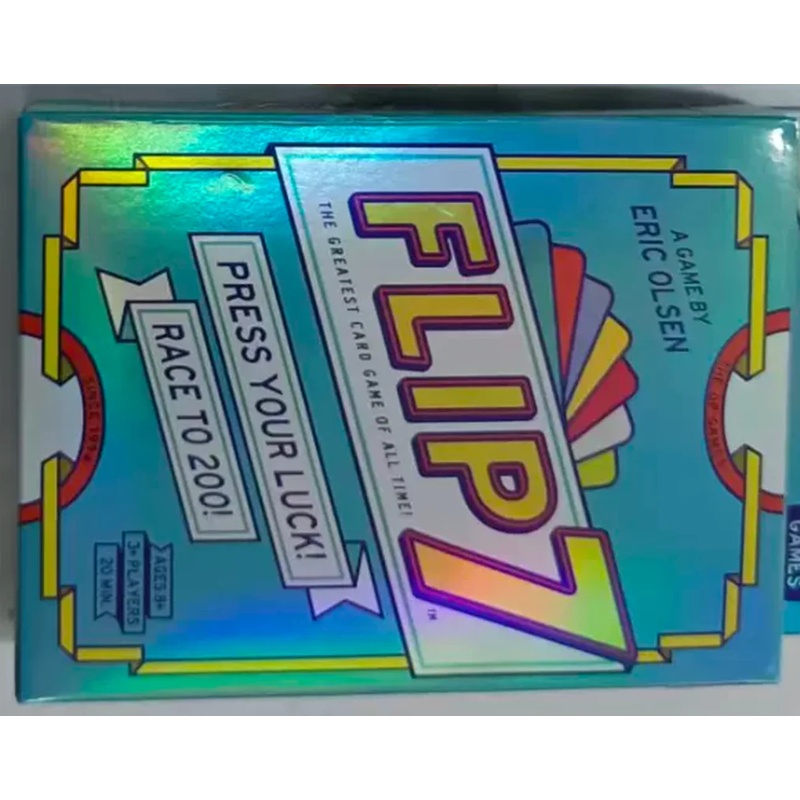 Flip 7 Racing Card Game, opart – Board Game Flip 7 recenzja i cena