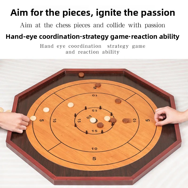 Drewniana plansza do Crokinole – Board Game Zenith recenzja i cena