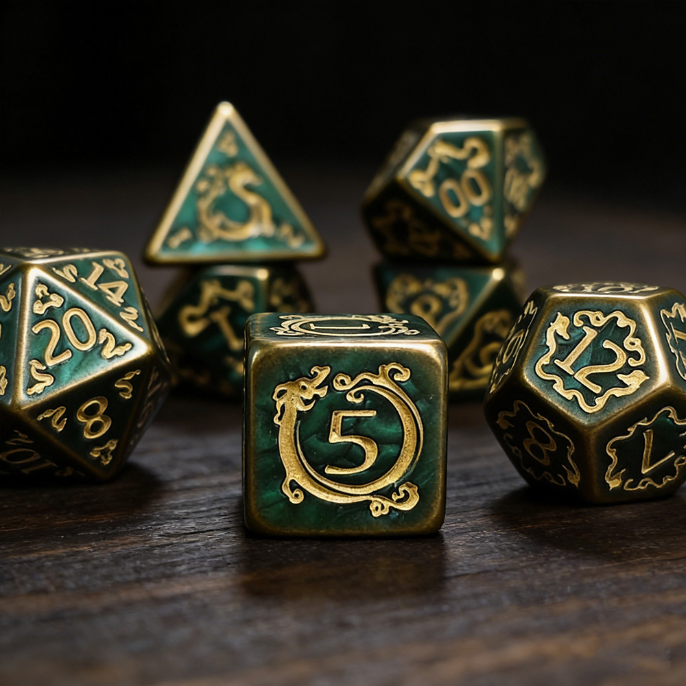 Kostki do D&D 7 szt./zestaw, w – Dice Set Polyhedral recenzja i cena