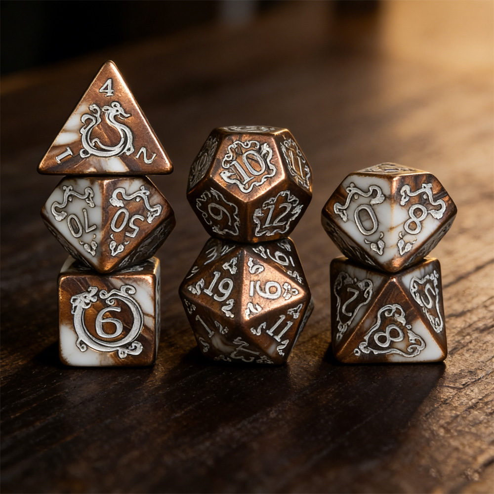 Kostki do D&D 7 szt./zestaw, w – Dice Set Polyhedral recenzja i cena