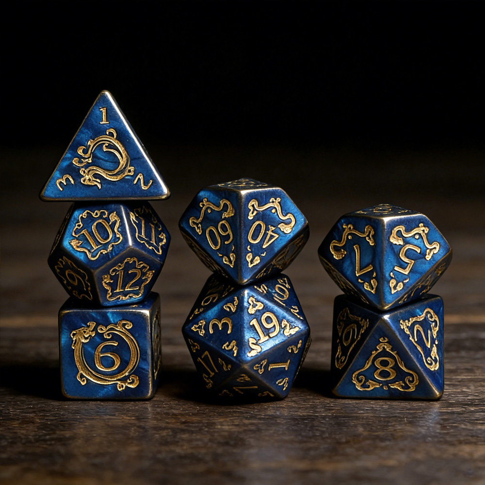 Kostki do D&D 7 szt./zestaw, w – Dice Set Polyhedral recenzja i cena