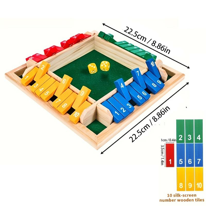 Drewniana gra w pudełku z kost – Board Game Flip 7 recenzja i cena