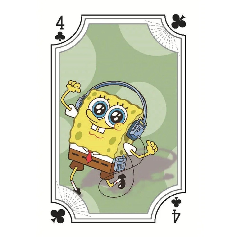 54 karty w pudełku SpongeBob A – Card Game Deck recenzja i cena