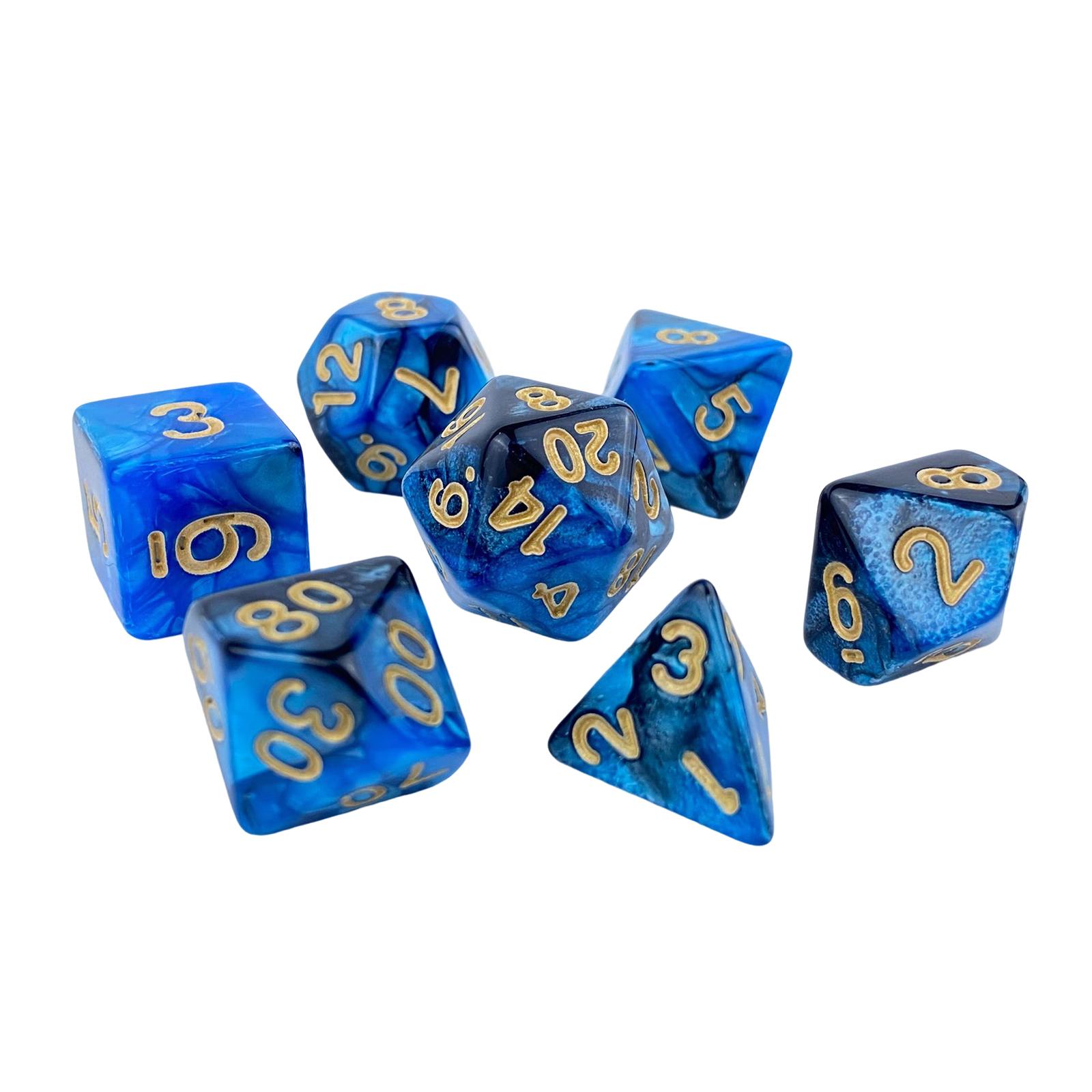 Zestaw pustych, wielościanowyc – Dice Set Polyhedral recenzja i cena