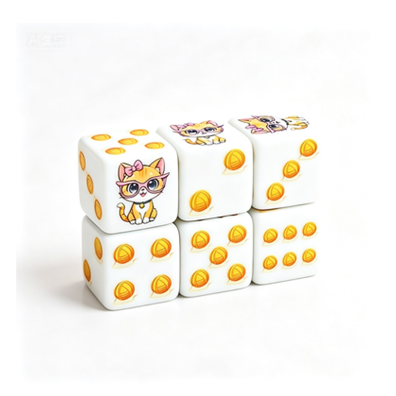 Zestaw 6 wielościanowych kości – Dice Set Polyhedral recenzja i cena