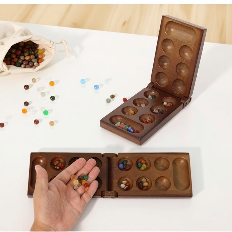 Starożytny zestaw do gry Manca – Chess Set Wooden recenzja i cena