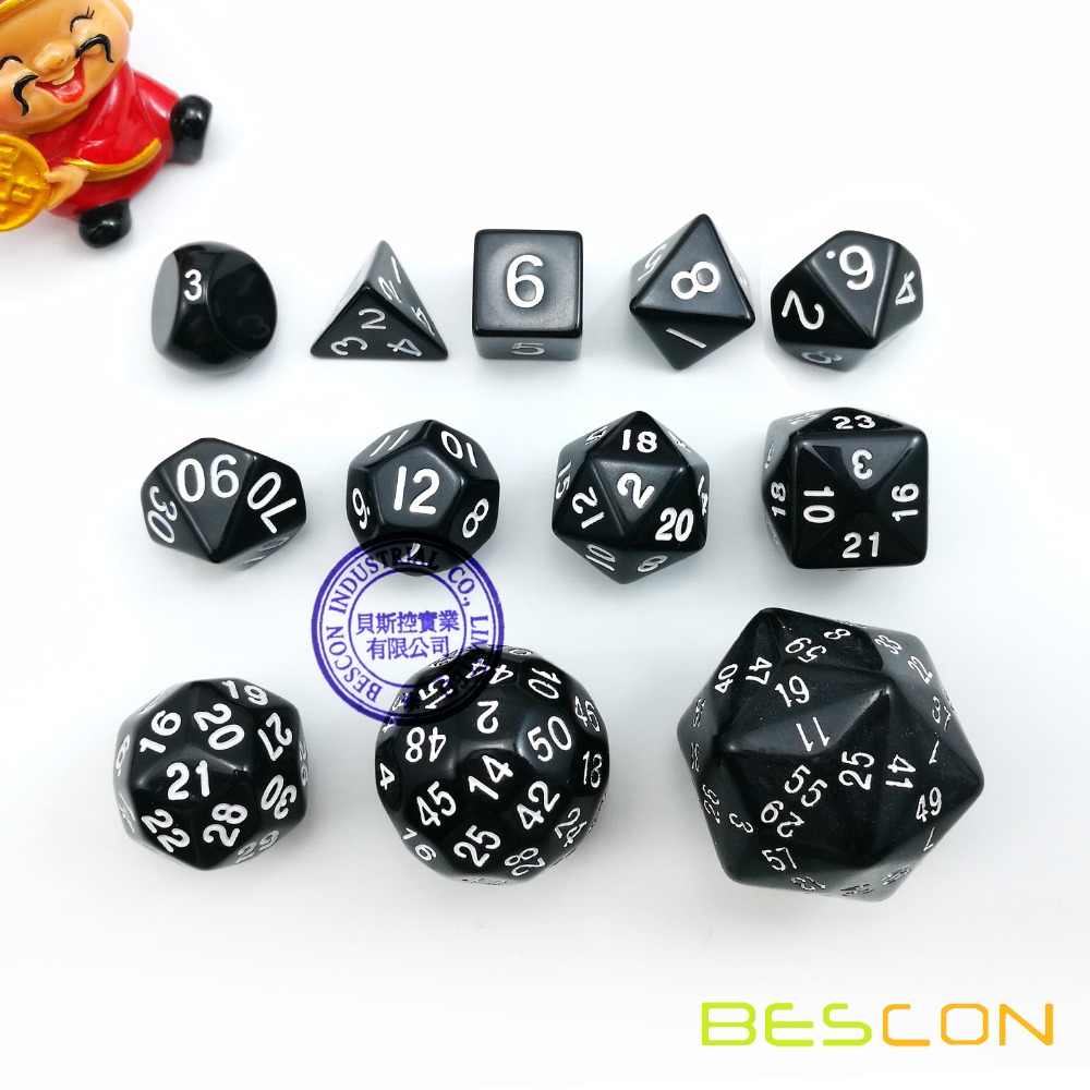 12 sztuk zestaw kości wielości – Dice Set Polyhedral recenzja i cena