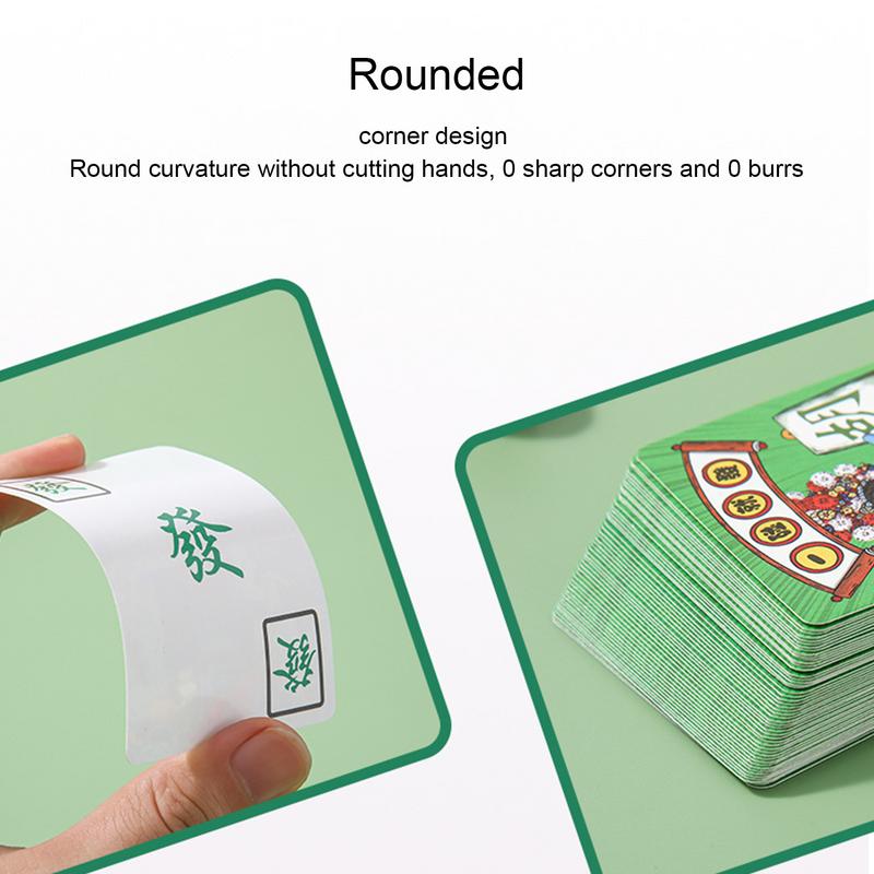 Karty Mahjong gra rodzinna wod – Card Game Deck recenzja i cena