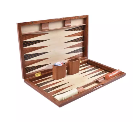 Drewniany zestaw do backgammon – Chess Set Wooden recenzja i cena