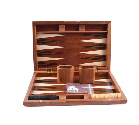 Drewniany zestaw do backgammon – Chess Set Wooden recenzja i cena