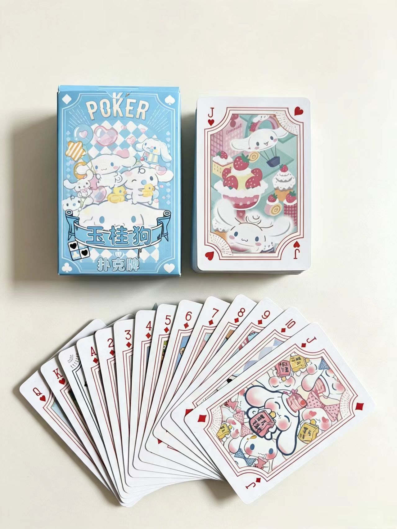 Karty do gry Sanrio Poker Gry  – Card Game Deck recenzja i cena