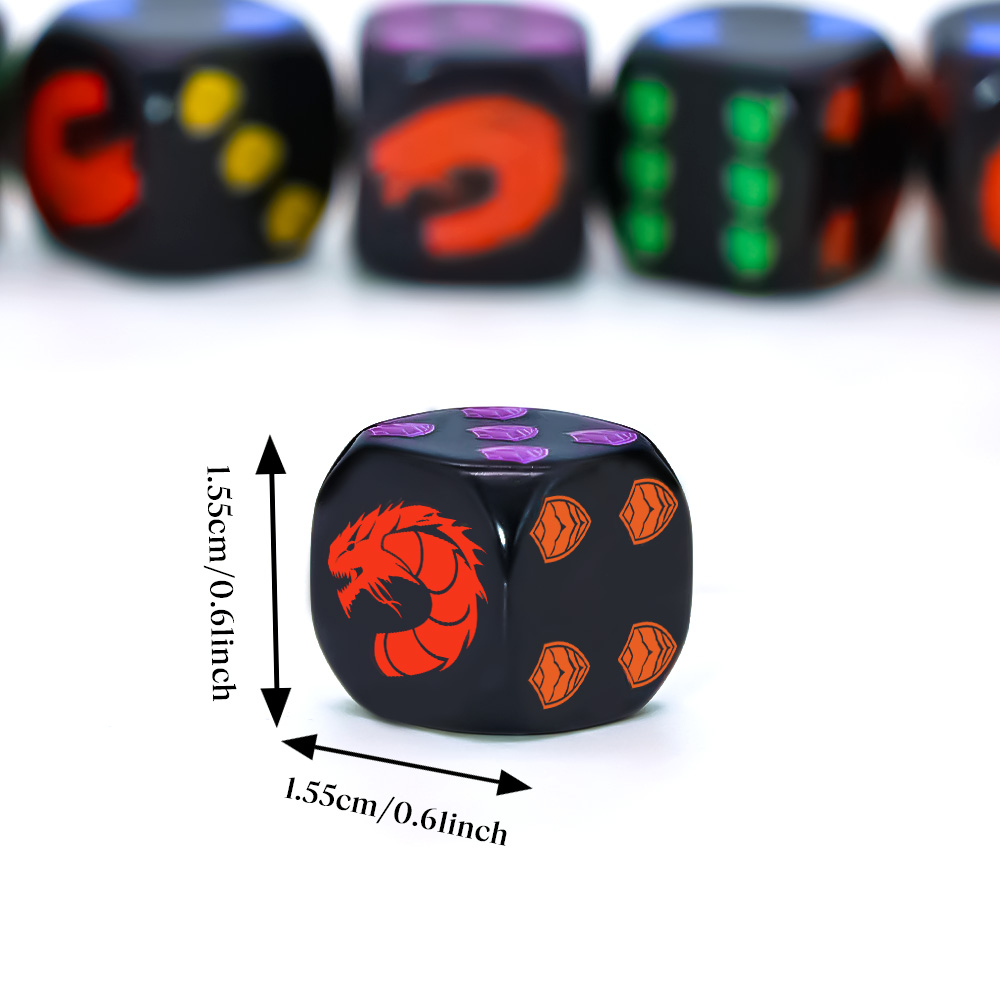 Zestaw 6 Sześciościennych Kost – Dice Set Polyhedral recenzja i cena