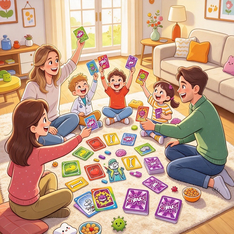 Zestaw kart do gry rodzinnej 2 – Board Game Zone recenzja i cena