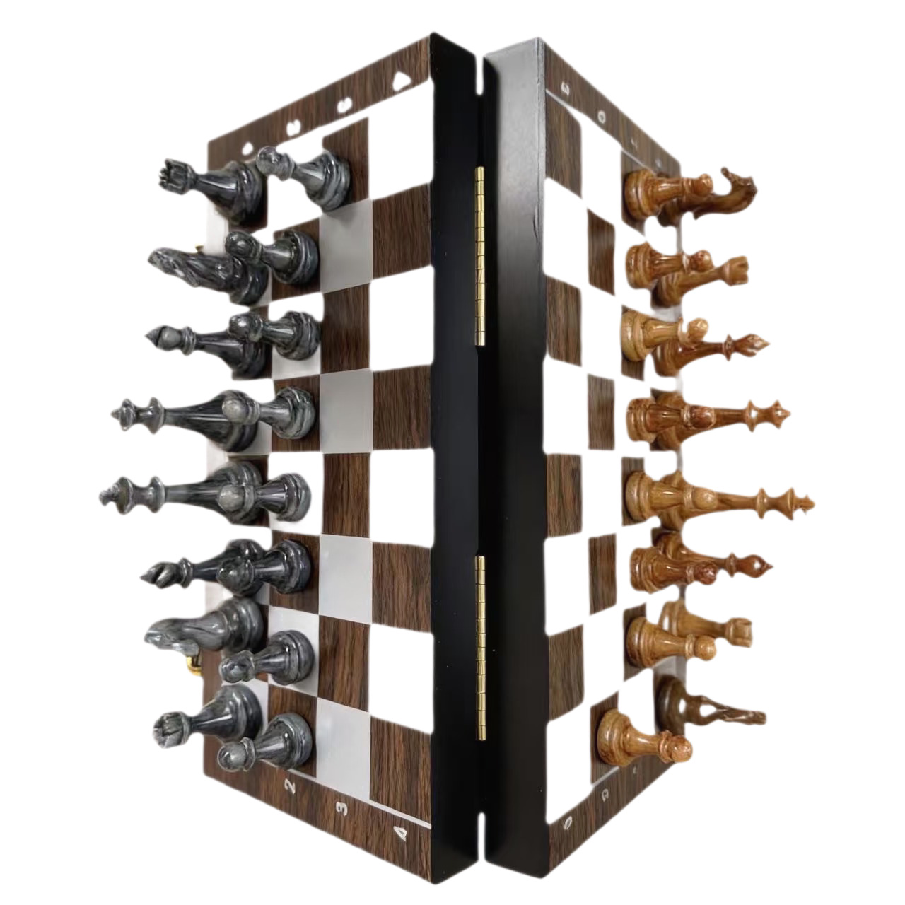Metalowy zestaw do gry w szach – Chess Set Wooden recenzja i cena