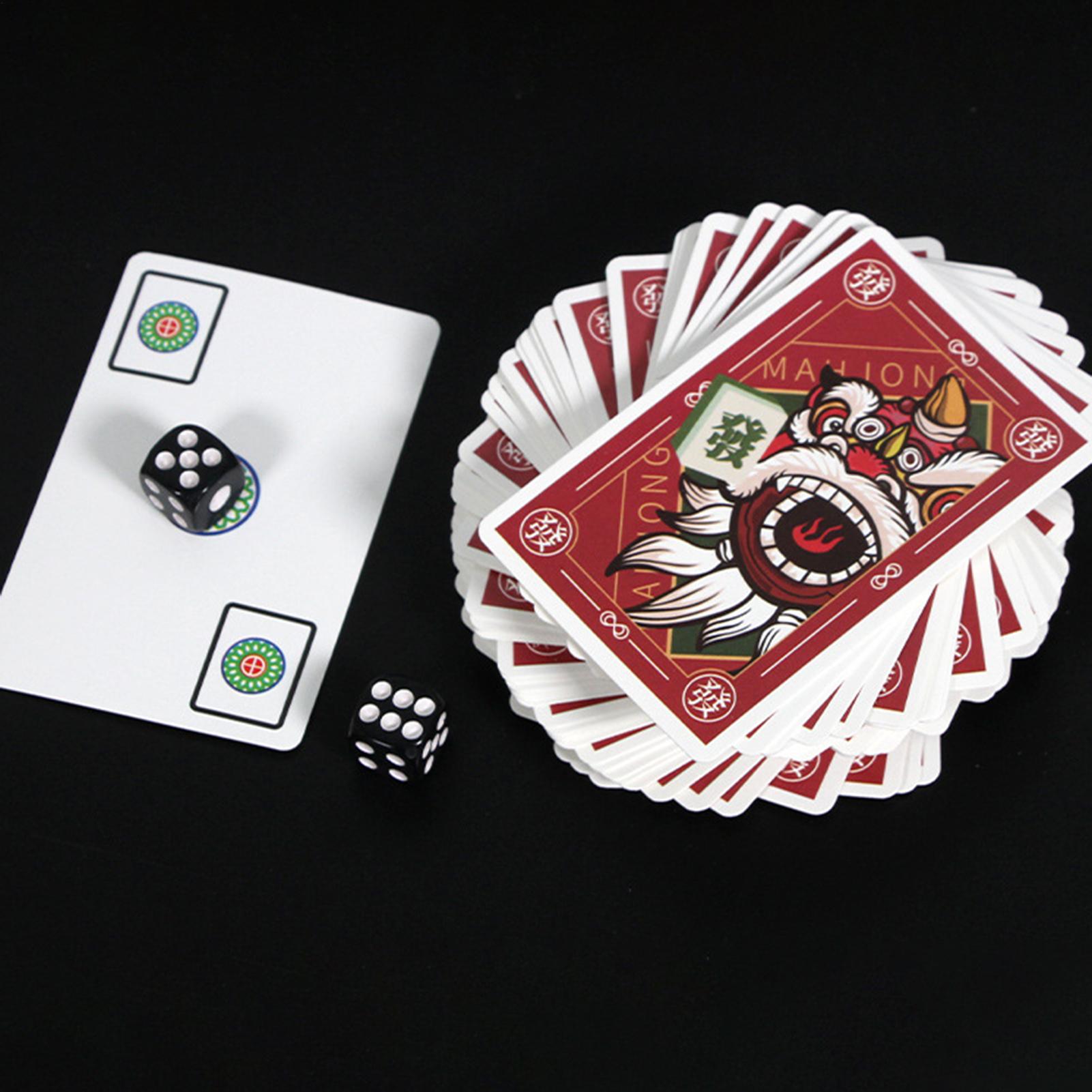 Karty do gry Mahjong, gra rodz – Card Game Deck recenzja i cena