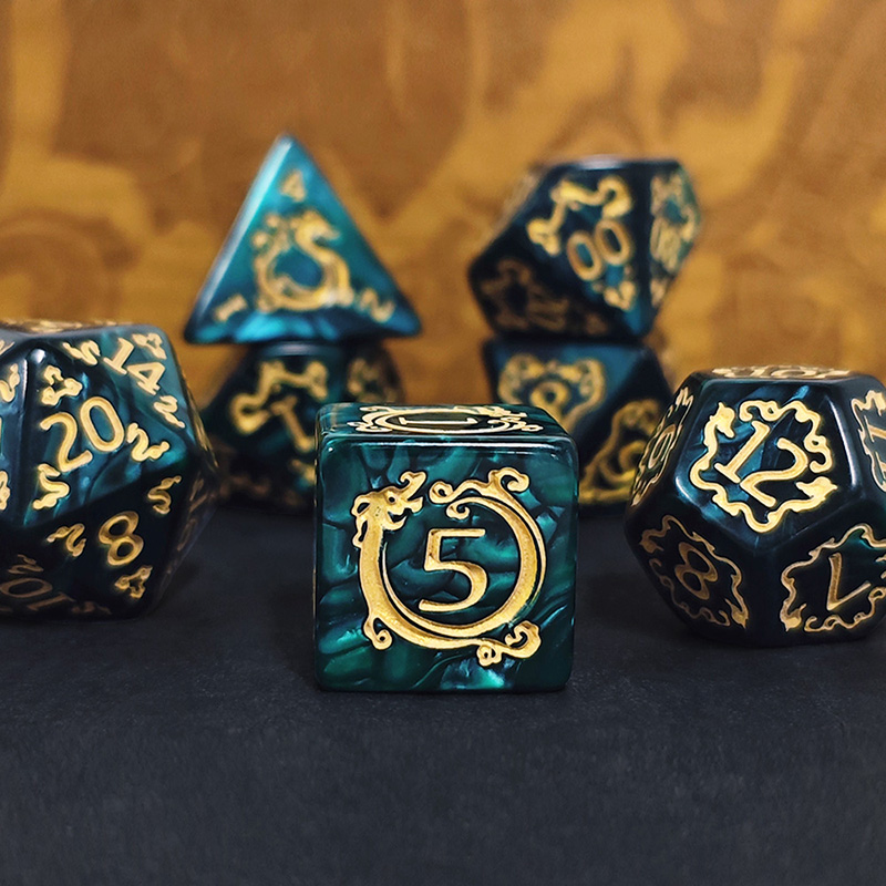 7 szt. Kostek DND 7 szt./zesta – Dice Set Polyhedral recenzja i cena