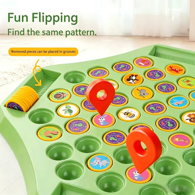 Edukacyjna gra pamięciowa dla  – Board Game Flip 7 recenzja i cena