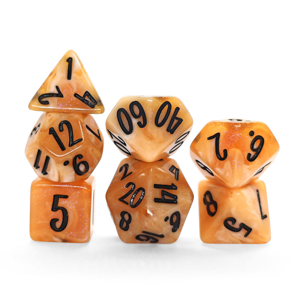 7-częściowy zestaw kości DND z – Dice Set Polyhedral recenzja i cena