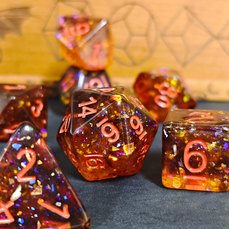 Zestaw wielościeniowych kości  – Dice Set Polyhedral recenzja i cena