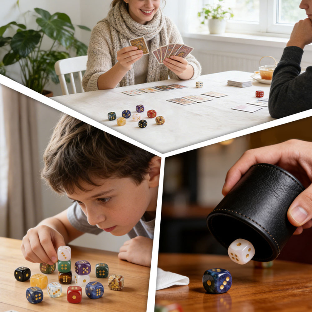 1 szt. Kostka z kamienia natur – Board Game Loop recenzja i cena